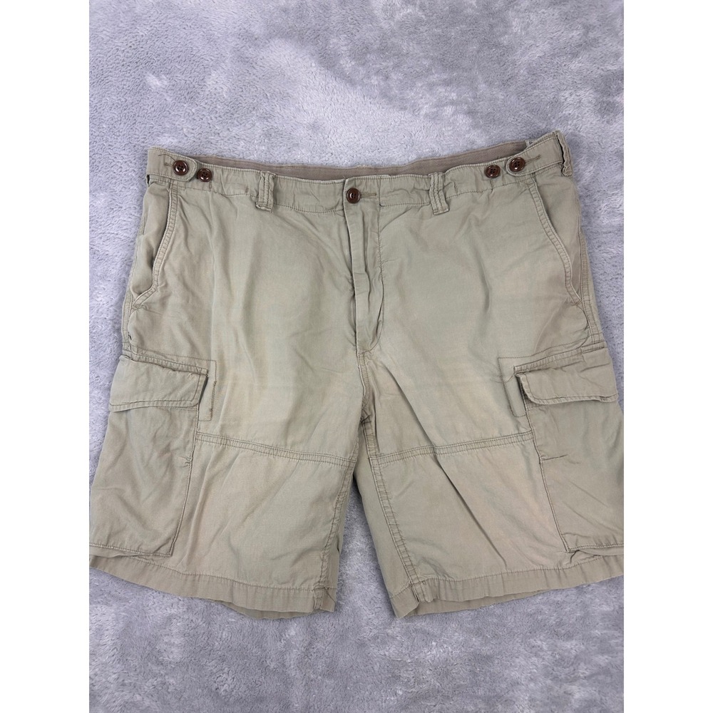 Vtg Polo Ralph Lauren Mens 44 Cargo Shorts Classic‎ Fit Utility Canvas Drill